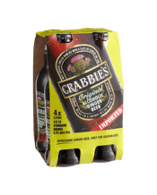 Crabbie's Alcoholic Ginger Beer 330ml  4 Pack