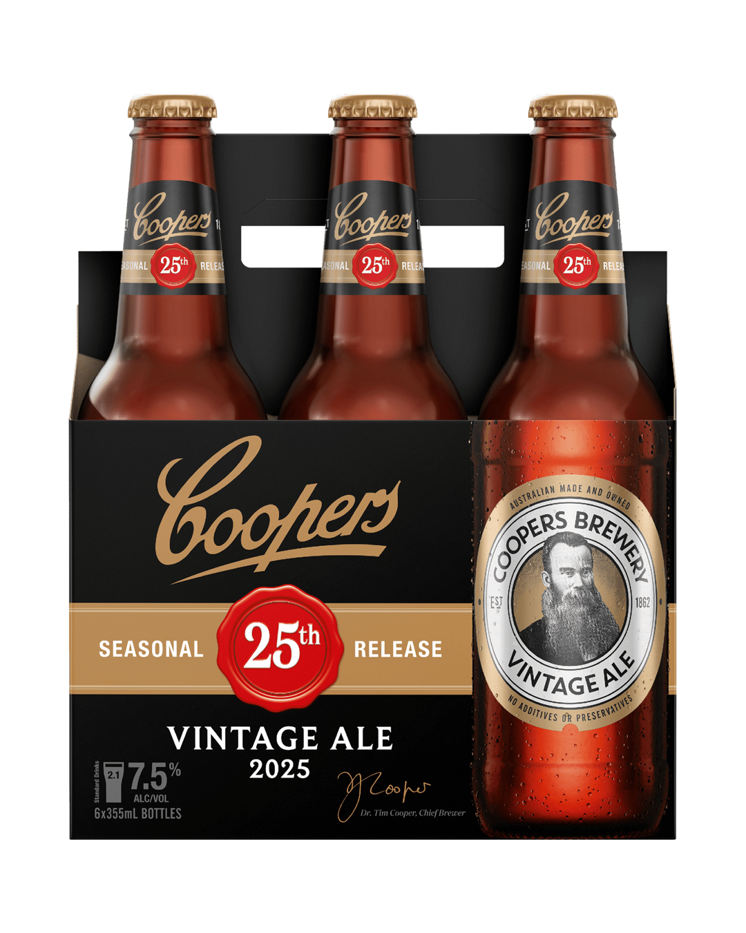 Buy Coopers Sparkling Ale 375ml online with (sameday FREE delivery
