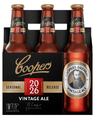Coopers Vintage Ale Bottles 355ml  6 Pack