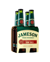 Jameson Irish Whiskey & Raw Cola 333ml  4 Pack