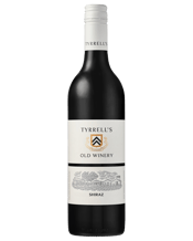 Tyrrell's Old Winery Shiraz  Bottle