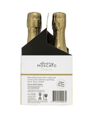 Brown Brothers Sparkling Moscato 200ml  4 Pack