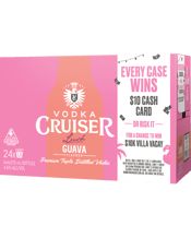 Vodka Cruiser Lush Guava Bottles 275ml  24 Case