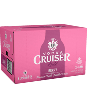 Vodka Cruiser Bold Berry Blend Bottles 275ml  24 Case