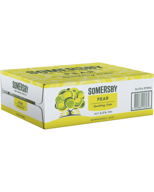 Somersby Pear Cider Cans 10x375ml  3 Case