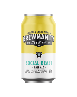 Social Beast Pale Ale Cans 375ml  Can