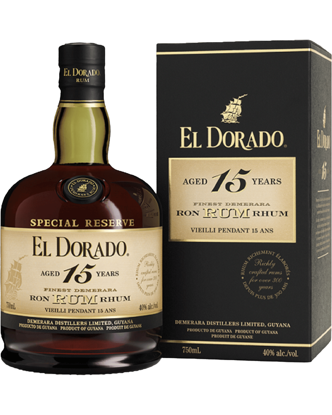 El Dorado Special Reserve 15 Year Old Rum 700mL