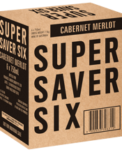 Cleanskin Super Saver Six Cabernet Merlot  6 Case