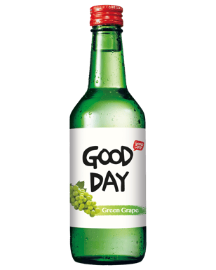 Good Day Green Grape  Bottle
