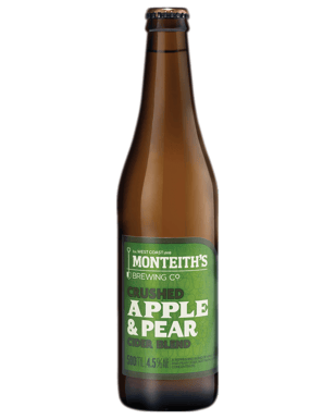 Monteith's Apple & Pear Cider 500ml  Bottle