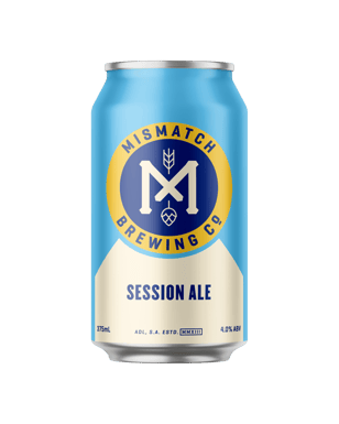 Mismatch Brewing Co Session Ale Can 375ml  Can