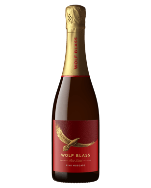 Wolf Blass Red Label Pink Moscato  Bottle
