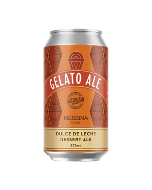Messina & Australian Brewery Dulce De Leche Gelato Dessert Ale Cans 375ml  Can