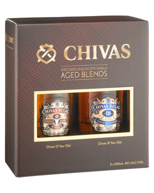 Chivas Regal Aged Blends 12yo & 18yo Gift Pack  Each