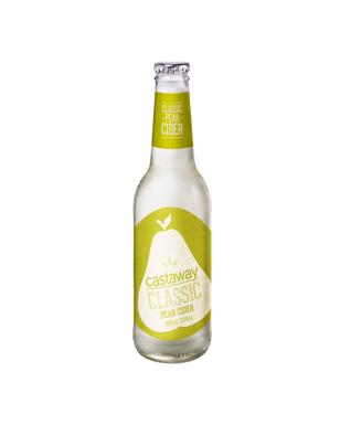 Castaway Classic Pear Cider Bottles 330ml  Bottle