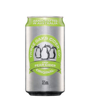 Three Oaks Original Pear Cider Cans 375ml  Can