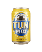 Tun Gold Mid Lager Cans 355ml  Can
