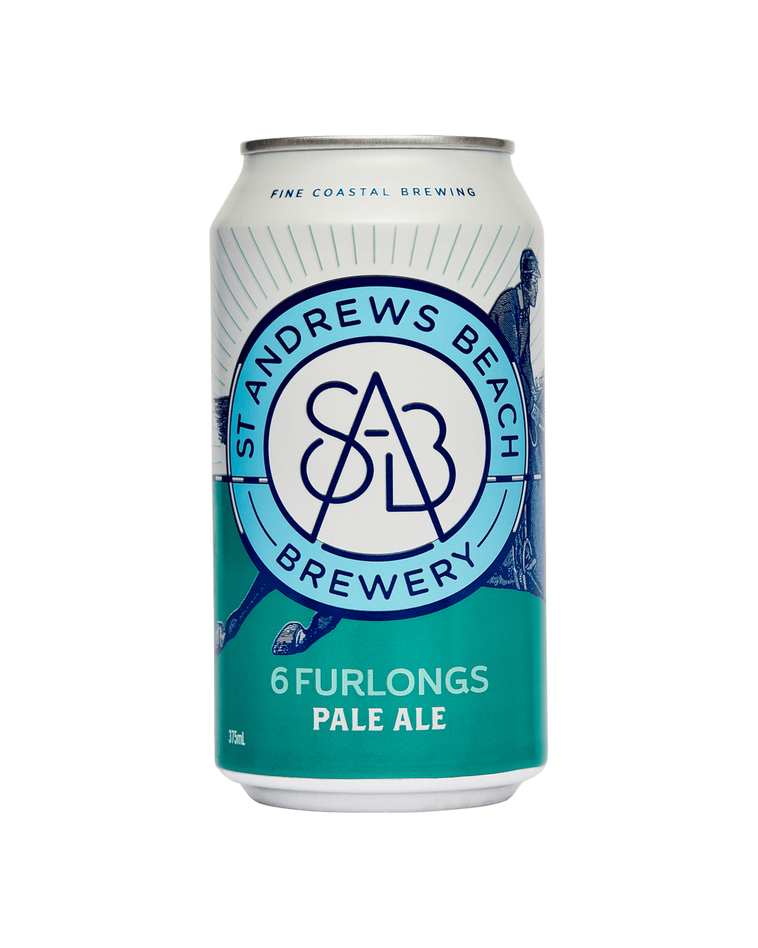 St Andrews Beach Brewery 6 Furlongs Pale Ale Cans 375mL
