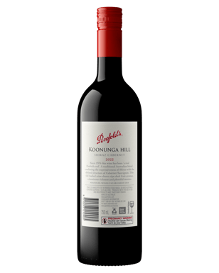 Penfolds Koonunga Hill Shiraz Cabernet  Bottle