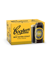Coopers Best Extra Stout Bottles 375ml  24 Case