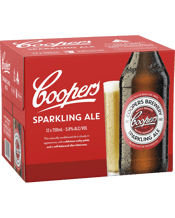 Coopers Sparkling Ale Longneck 750ml  12 Case