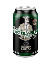 Southern Highlands Brewing Naked Harvest Australian Blonde Ale Cans 375ml  Can