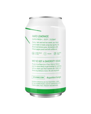 Sparkke Alcoholic Hard Lemonade Cans 375ml  Can