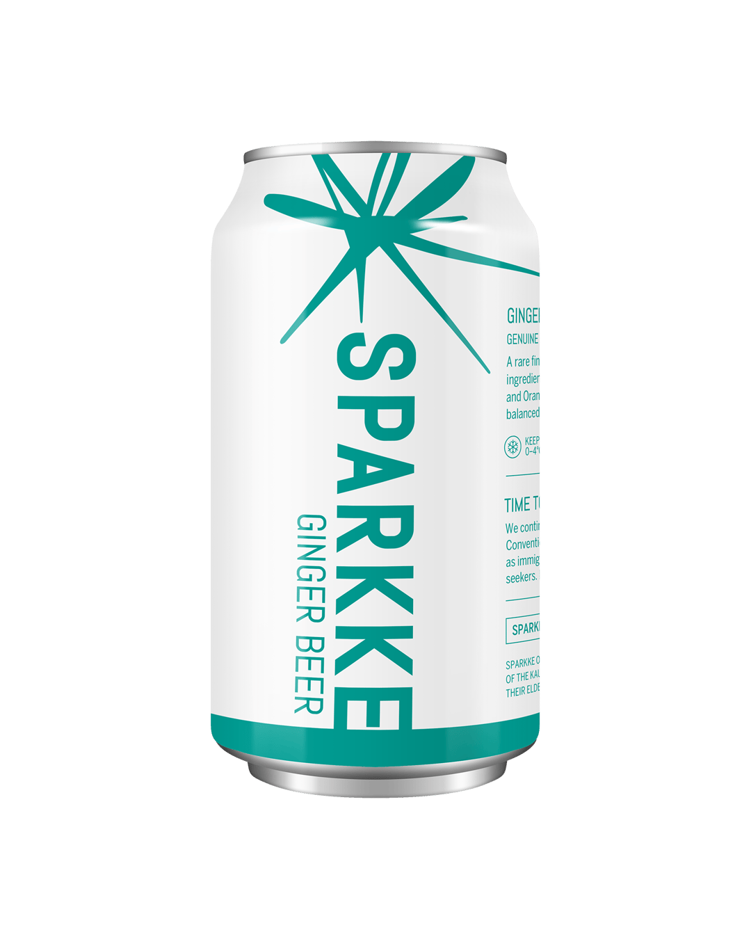 Sparkke Ginger Beer Cans 375mL