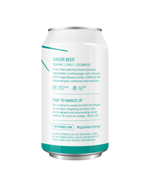 Sparkke Ginger Beer Cans 375ml  Can