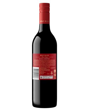 Wolf Blass Red Label Shiraz Cabernet  Bottle