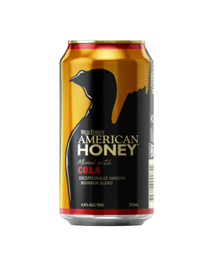 American Honey Liqueur & Cola Cans 375mL 