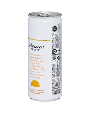 Brown Brothers Prosecco Spritz Cans 250ml  Bottle