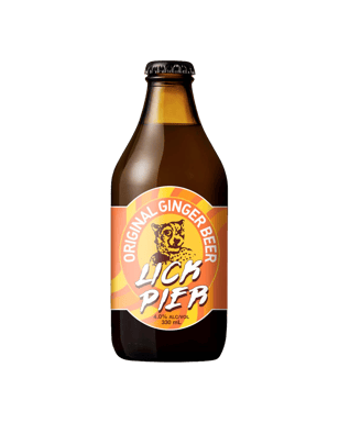 Lick Pier Lick Pier Ginger Beer Bottle 330ml  Bottle