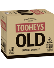 Tooheys Old Dark Ale Bottles 750ml  12 Case