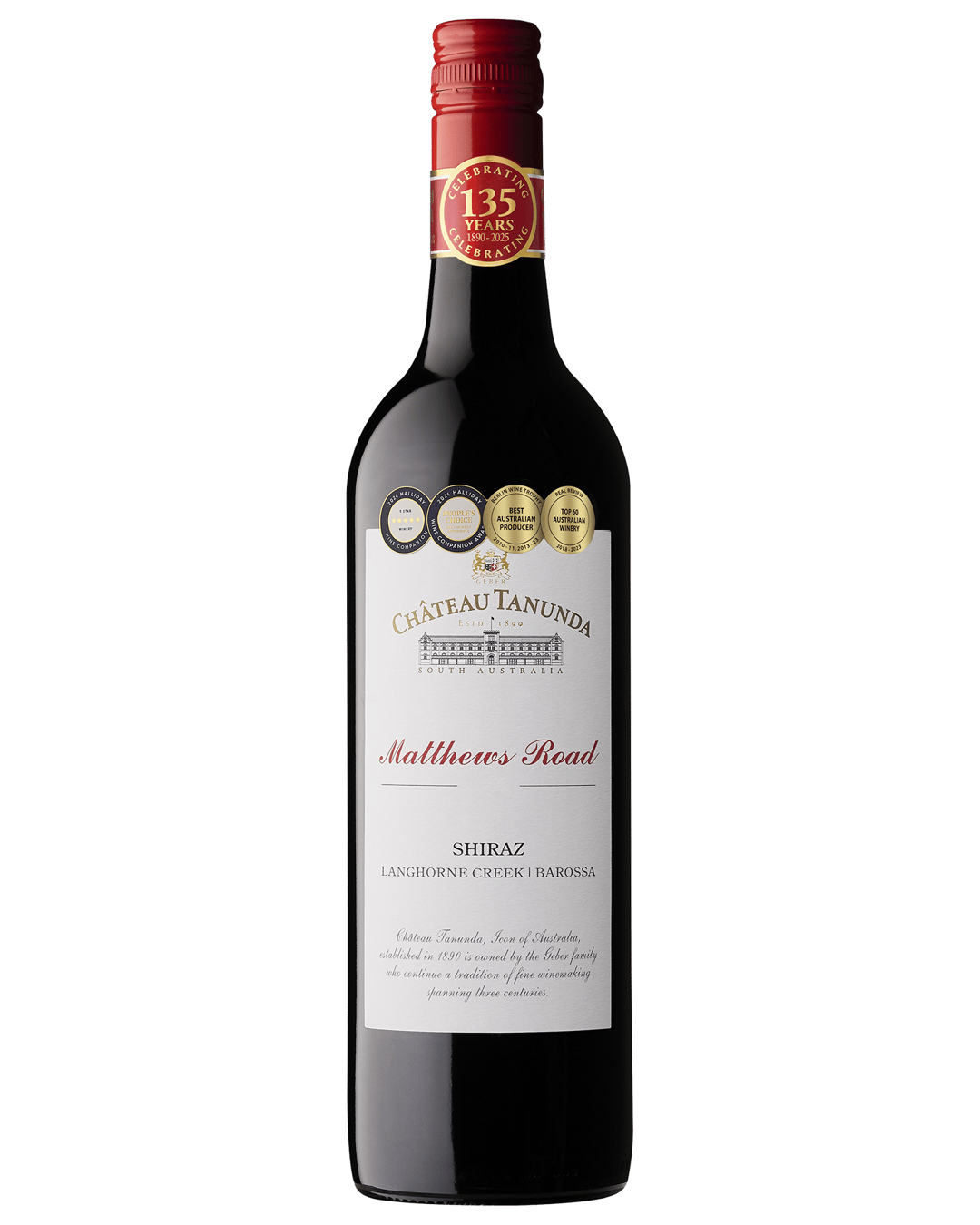 Château Tanunda Matthews Road Shiraz