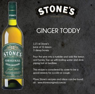 Stone's Ginger Wine  Bottle