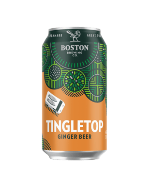 Boston Brewing Co. Tingletop Ginger Beer Cans 375ml  Can