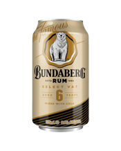 Bundaberg Select Vat Rum & Cola Cans 375ml  Can