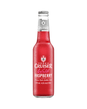 Vodka Cruiser Wild Raspberry Bottles 275ml  Bottle