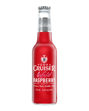 Vodka Cruiser Wild Raspberry Bottles 275ml  Bottle