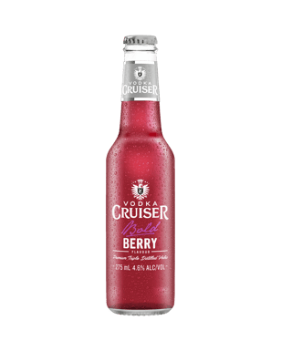 Vodka Cruiser Bold Berry Blend Bottles 275ml  Bottle