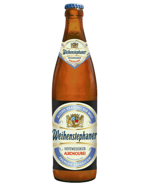 Weihenstephaner Hefe Weissbier Alkoholfrei 500ml  Bottle