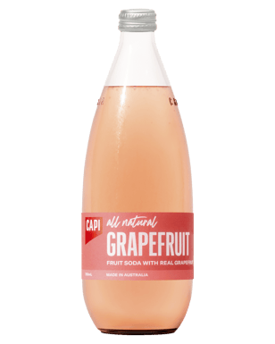Capi Grapefruit Soda 750ml  Bottle