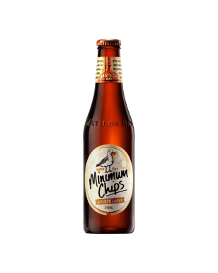 Matilda Bay Minimum Chips Golden Lager 345ml  Bottle