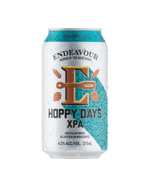 Endeavour Hoppy Days Xpa Cans 375ml  Can