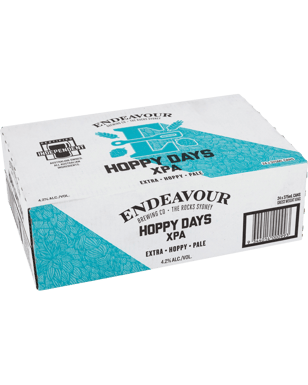 Endeavour Hoppy Days Xpa Cans 375ml  Can