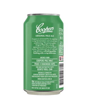 Coopers Original Pale Ale Cans 375ml  Can