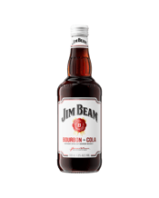 Jim Beam White Label Bourbon & Cola 500ml  Bottle
