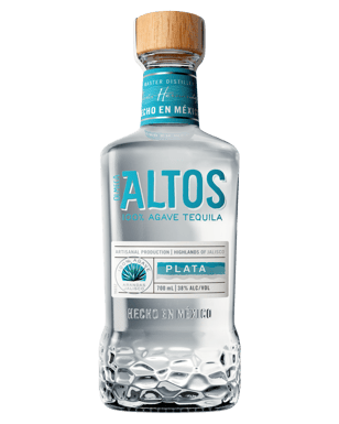 Altos Plata Tequila 700ml  Bottle