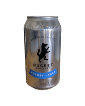 Bucket Brewery Lager Cans 375ml  Can